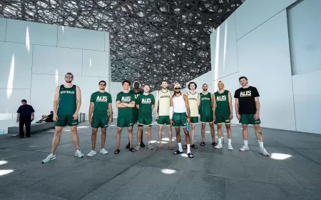 Australia Basketball Team Discovers Cultural Connections at Louvre Abu Dhabi