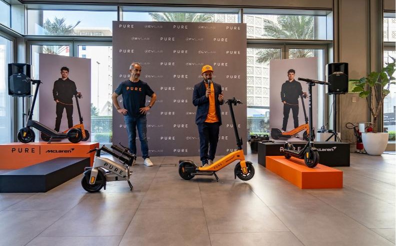 EV LAB Launches Pure Electric E-Scooters in UAE