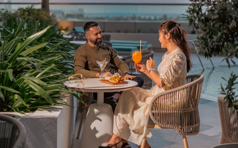 Relish Panoramic City Views and Relaxed Al Fresco Dining at Novotel Dubai Al Barsha’s Deck Se7en