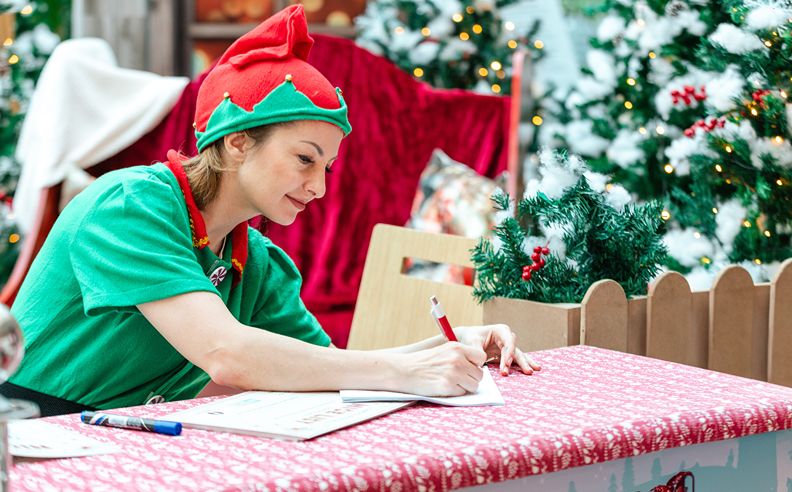 Festive Christmas Village at Times Square Center Dubai