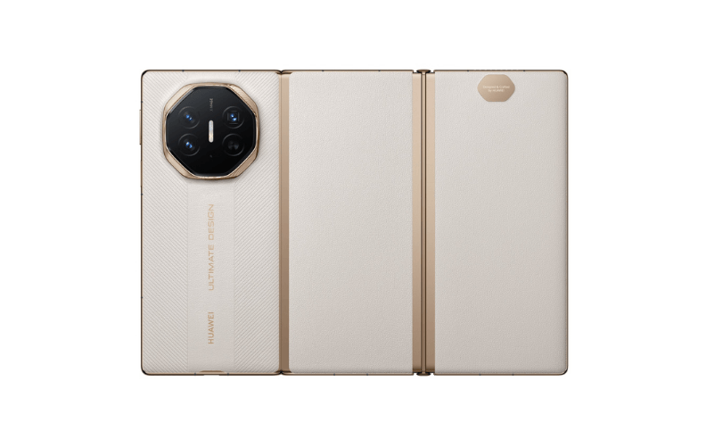 White HUAWEI Mate XT The Ultimate Tri Fold Phone