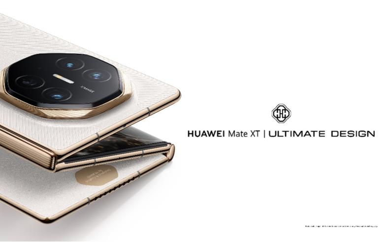 HUAWEI Mate XT White Edition Tri-Fold Smartphone Design