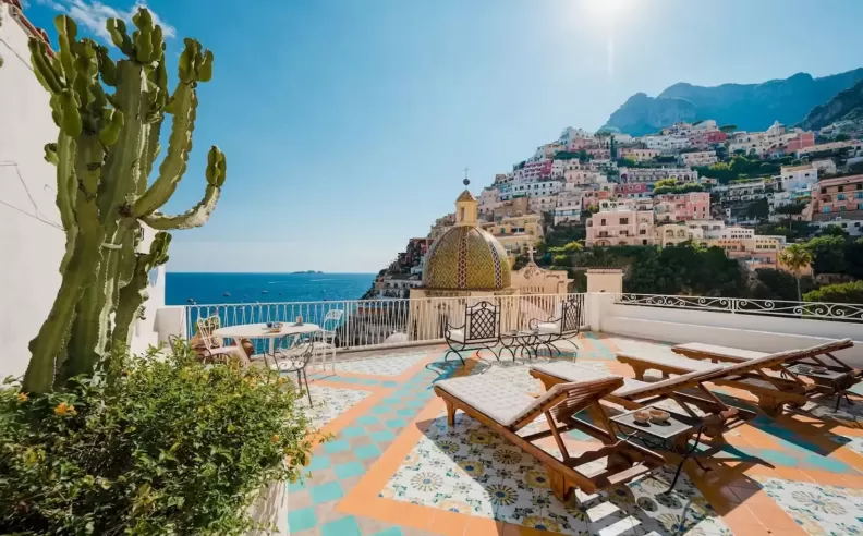 إطلالة البحر في Positano