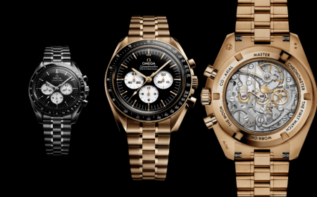 OMEGA Launches Speedmaster Moonwatch in Black and White