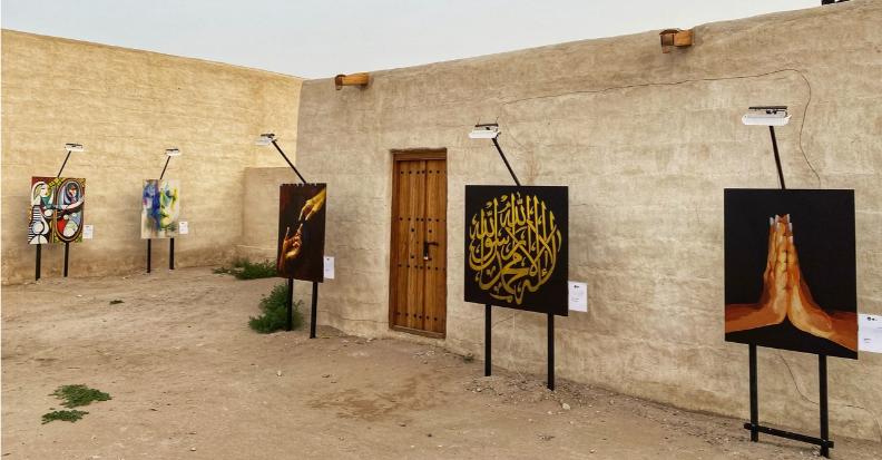 Sheikh Saud Highlights Art Festival Vision