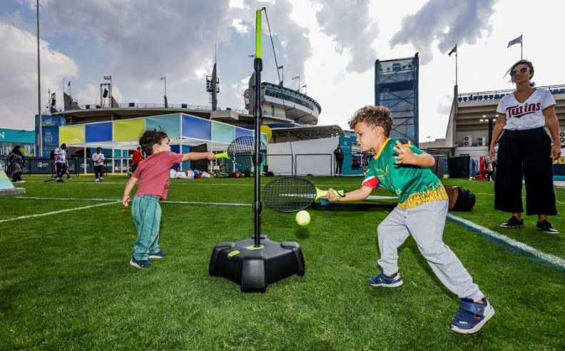 بطولة مبادلة أبوظبي المفتوحة 2026 التنس لجميع أفراد الأسرة!