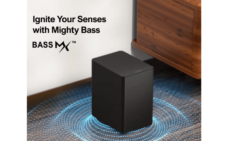 سماعة ساوندبار مع مضخم صوت — اشعر بالإثارة، لا تكتفِ بسماعها