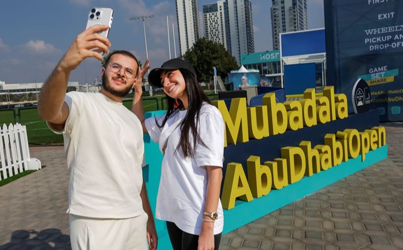 فعاليات بطولة مبادلة أبوظبي المفتوحة 2026