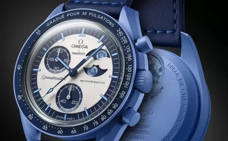 Omega x Swatch Super Blue Moonphase: Limited Edition Watch