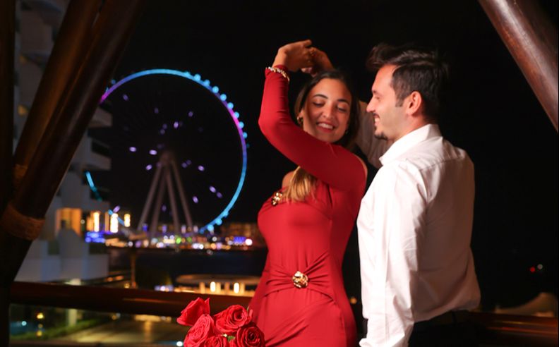 A Four-Stop Valentine’s Date at Hilton Dubai
