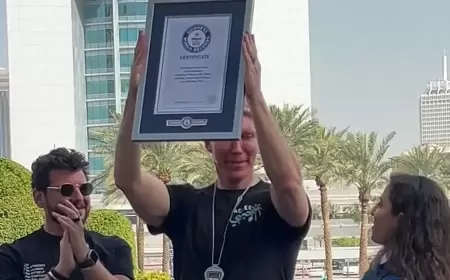 Dubai Breaks a World Record with the Largest Lagree Fitness Class Ever