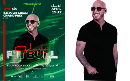 Pitbull to Headline the FORMULA 1 STC SAUDI ARABIAN GRAND PRIX 2026 Post-Qualifying Concert