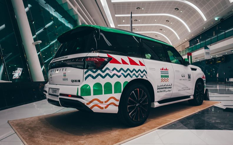 إنفينيتي QX80 تدعم فعاليات أبوظبي الرياضية