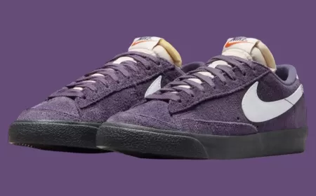 Step Up Your Style: Nike Blazer Low '77 Vintage “Purple Suede”