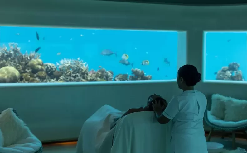 An Underwater Spa Experience Like No Other