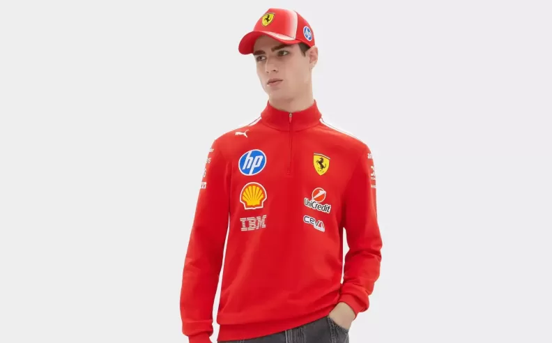 Replica 2026 Puma Half Zip Sweatshirt Modern Racing Precision