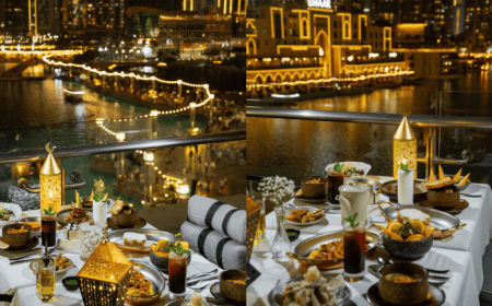 Experience Ramadan Iftar at Third Avenue with Views of the Fountains and Burj Khalifa