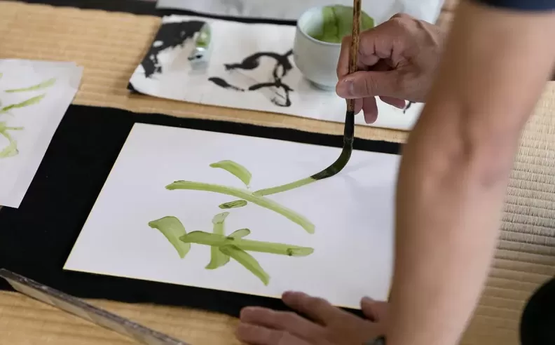 Tea Rituals and Calligraphy in Shizuoka