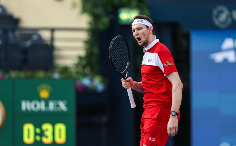 بوبليك يتأهل لدور الـ16 في بطولة دبي للتنس