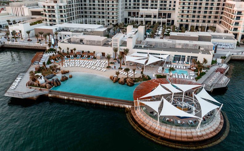 Yas Bay East Beach at Hilton Abu Dhabi: Coastal Escape and Wellness Activities