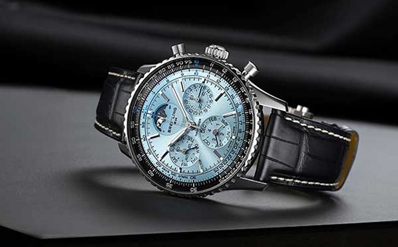 تفاصيل التصميم الرفيع وجماليات الارتفاع في Navitimer B19