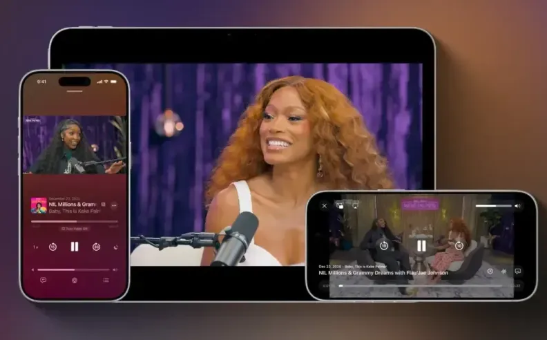 تجربة بودكاست اكثر تطورا ومرونة