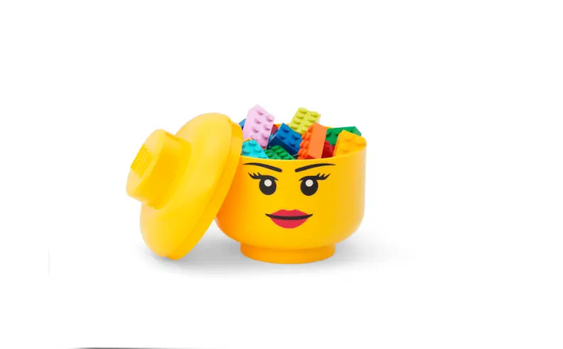 LEGO Storage Head: تنظيم بلمسة مرحة