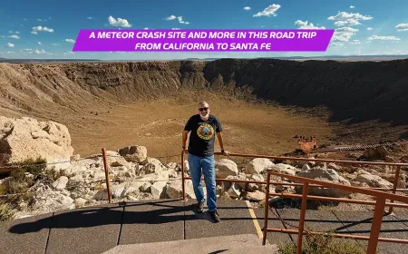 Video: Route 66 Road Trip From California to Santa Fe With Meteor Crater and Iconic Stops