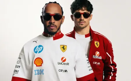Ray Ban x Ferrari Sunglasses Bring Racing Energy to Everyday Style