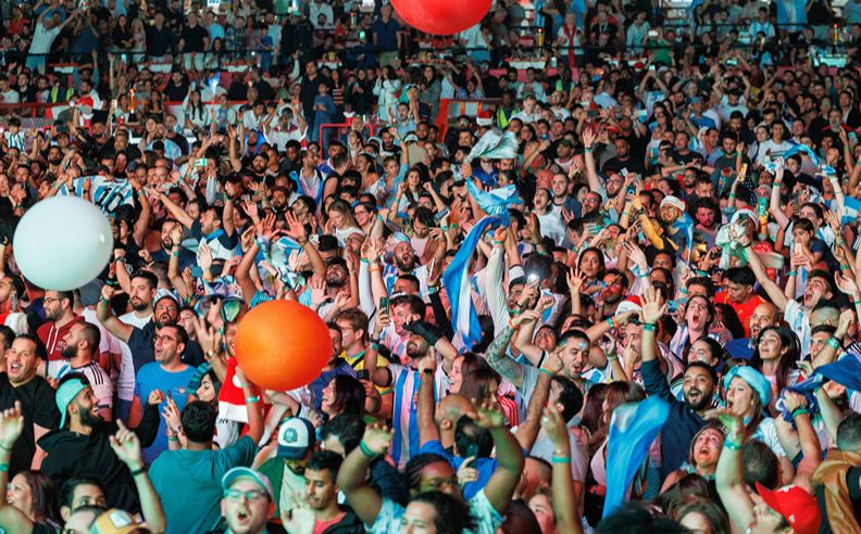 UAE Fan Zones Bring Football Experience to Life
