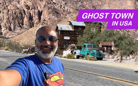 A journey to discover abandoned ghost towns in the American desert in a new episode of Tourism and Cars