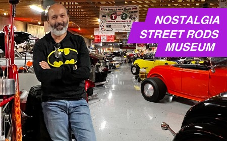 The strangest car museum in the world is the Nostalgia Street Roads Museum